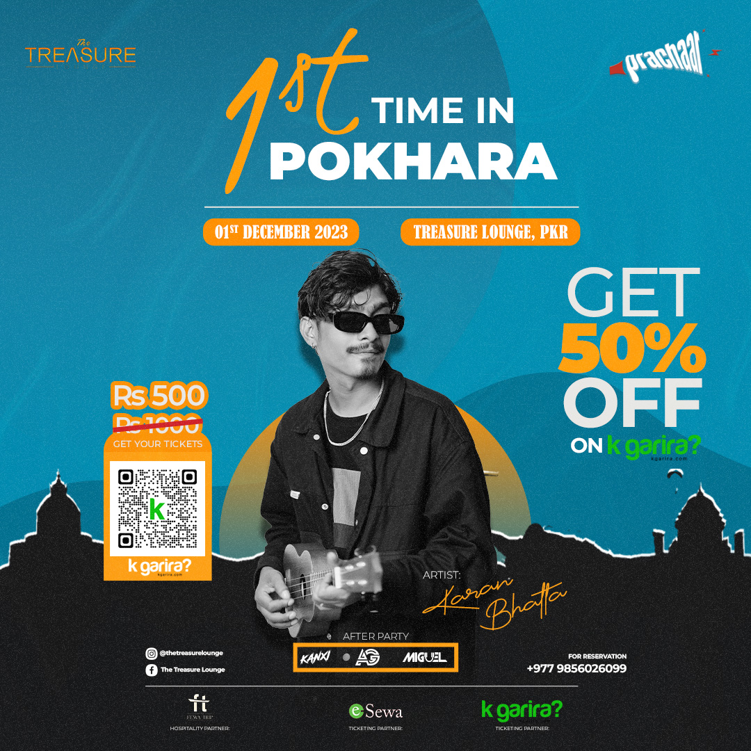 KARAN BHATTA LIVE IN POKHARA