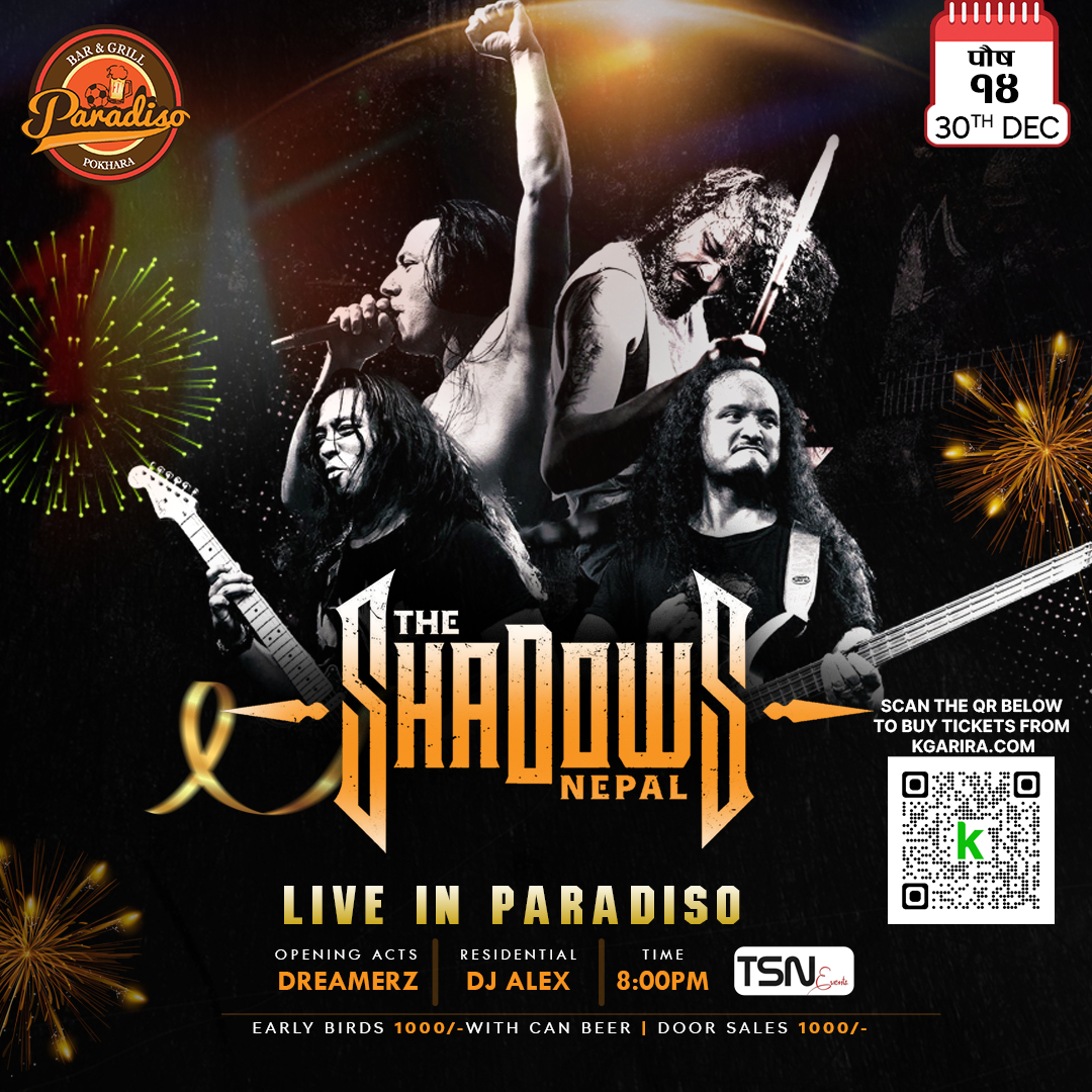 The Shadows Nepal LIVE in Paradiso Pokhara