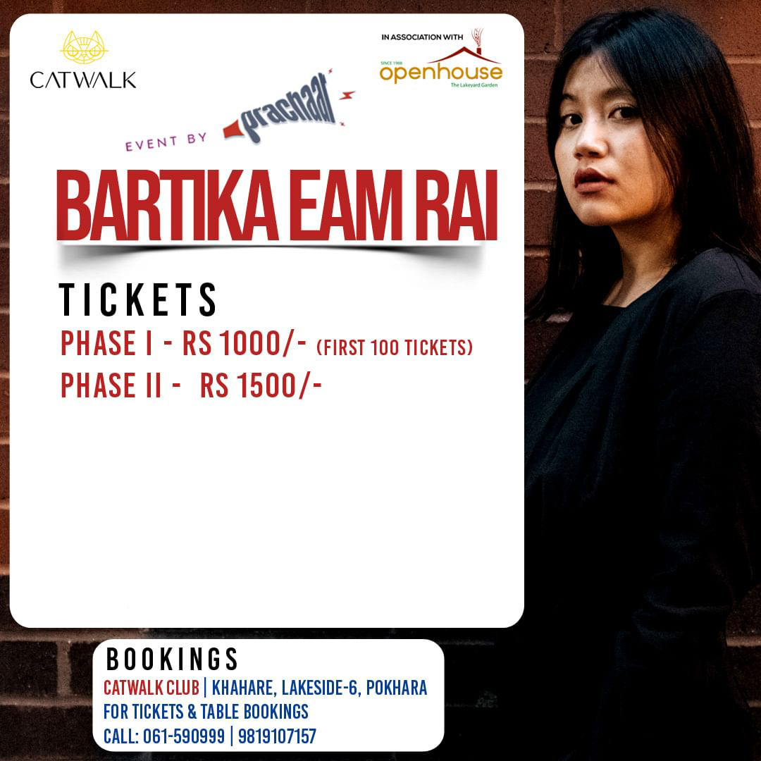 Bartika Eam LIVE at Catwalk Pokhara