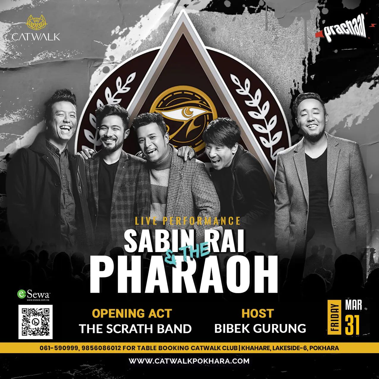 Sabin Rai and The Pharaoh LIVE at Catwalk