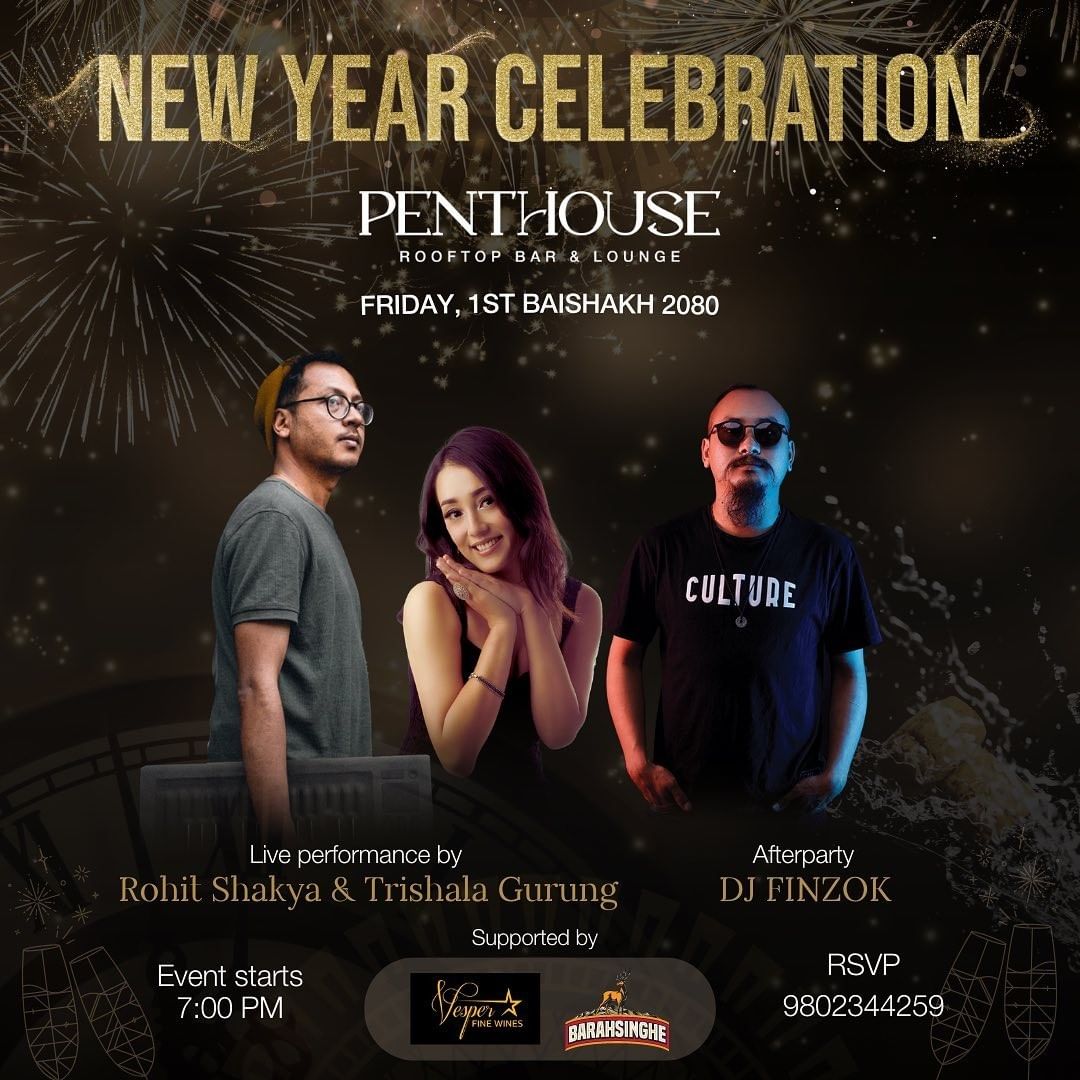 NEW YEAR CELEBRATION @ Penthouse Rooftop Lounge & Bar