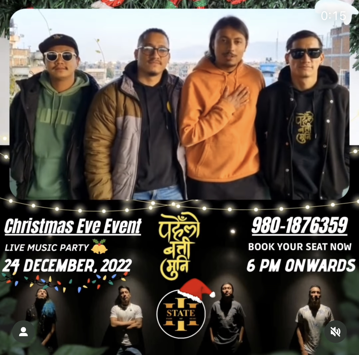 Christmas Eve Event at State III  