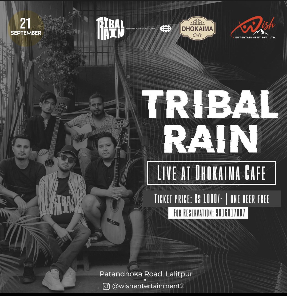 TRIBAL RAIN LIVE AT DHOKAIMA CAFE