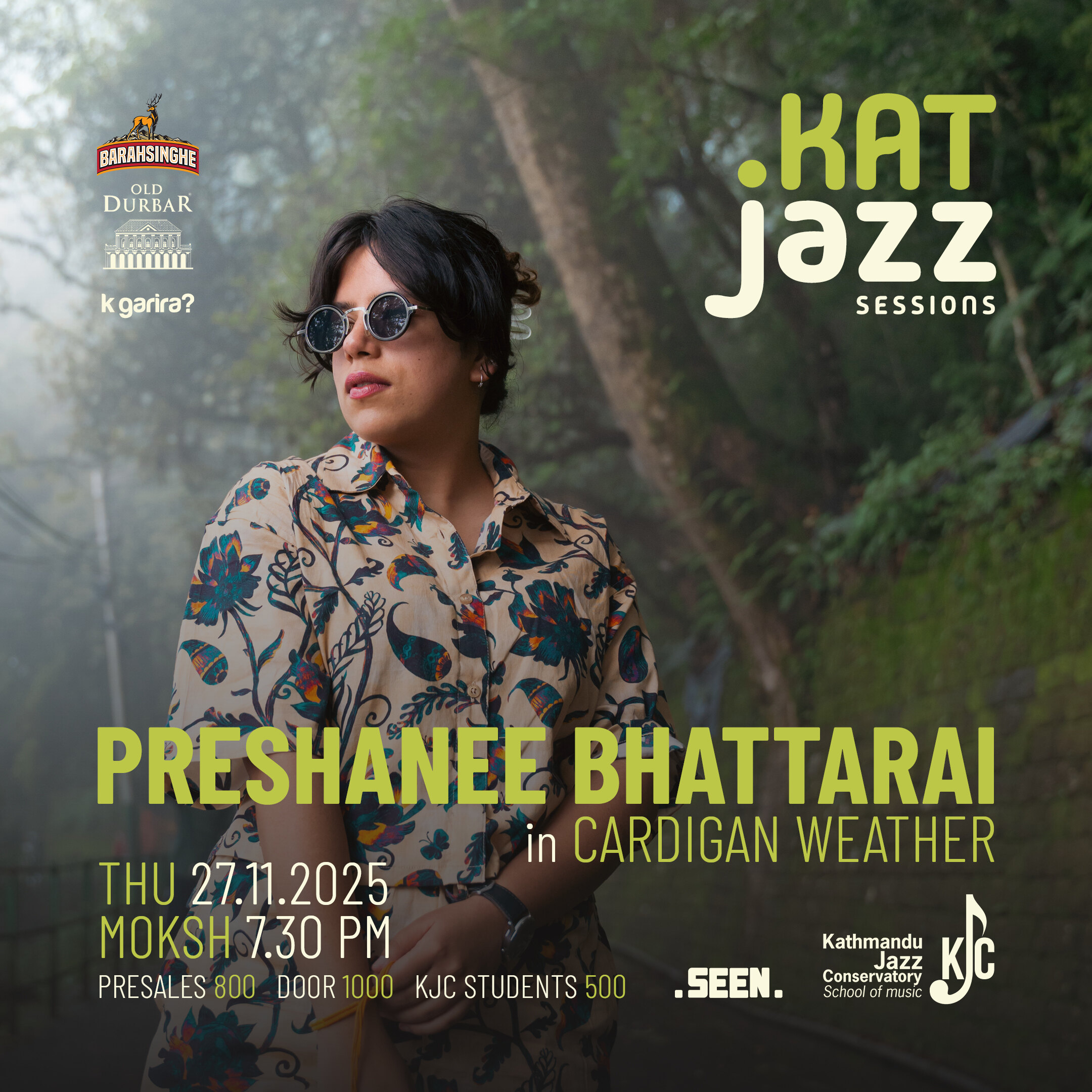 KatJazz Session | Preshanee Bhattarai in « Cardigan Weather »