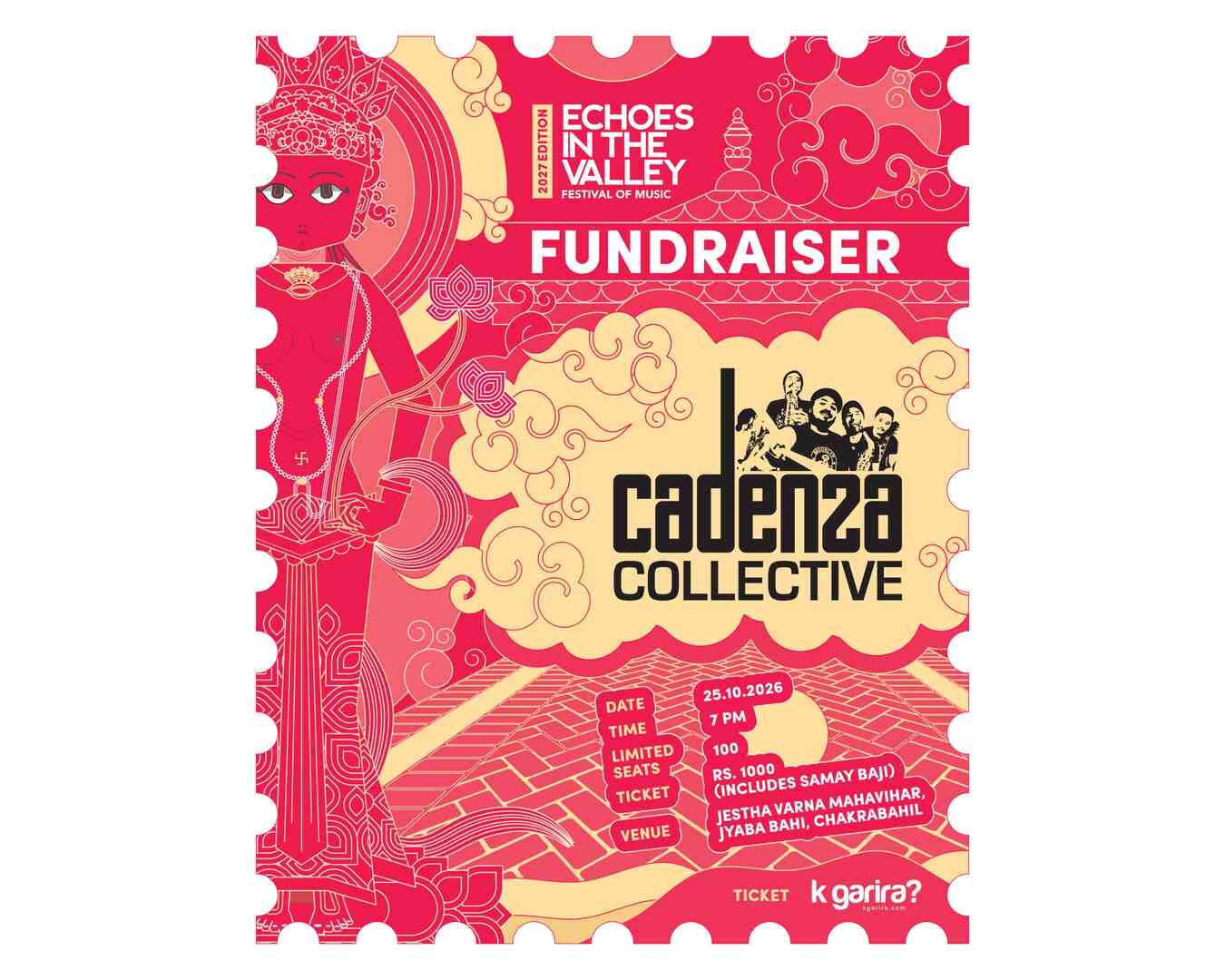 Fundraiser for Echoes In The Valley, 2027 Edition