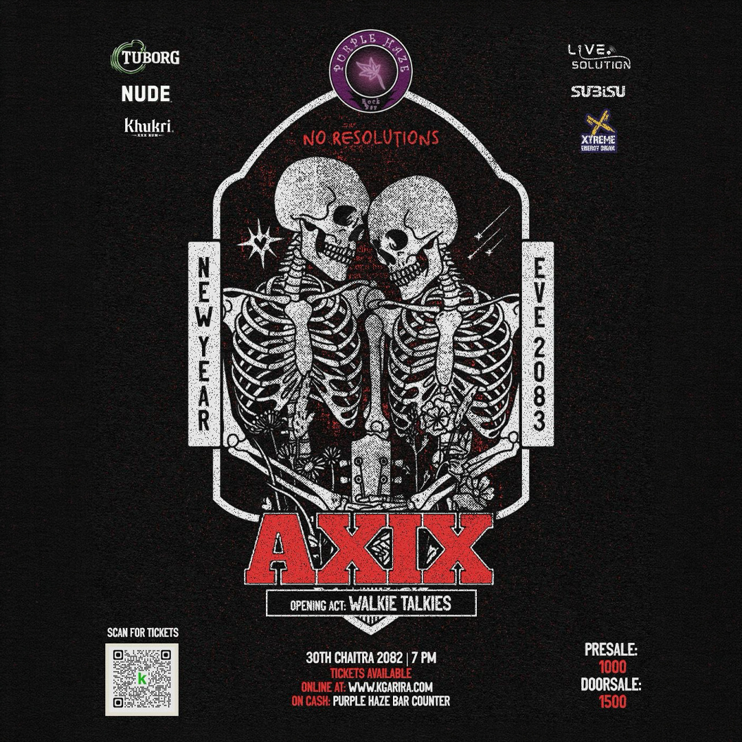 Purple Haze New Year's Eve Ft. Axix Opening Act Walkie Talkies