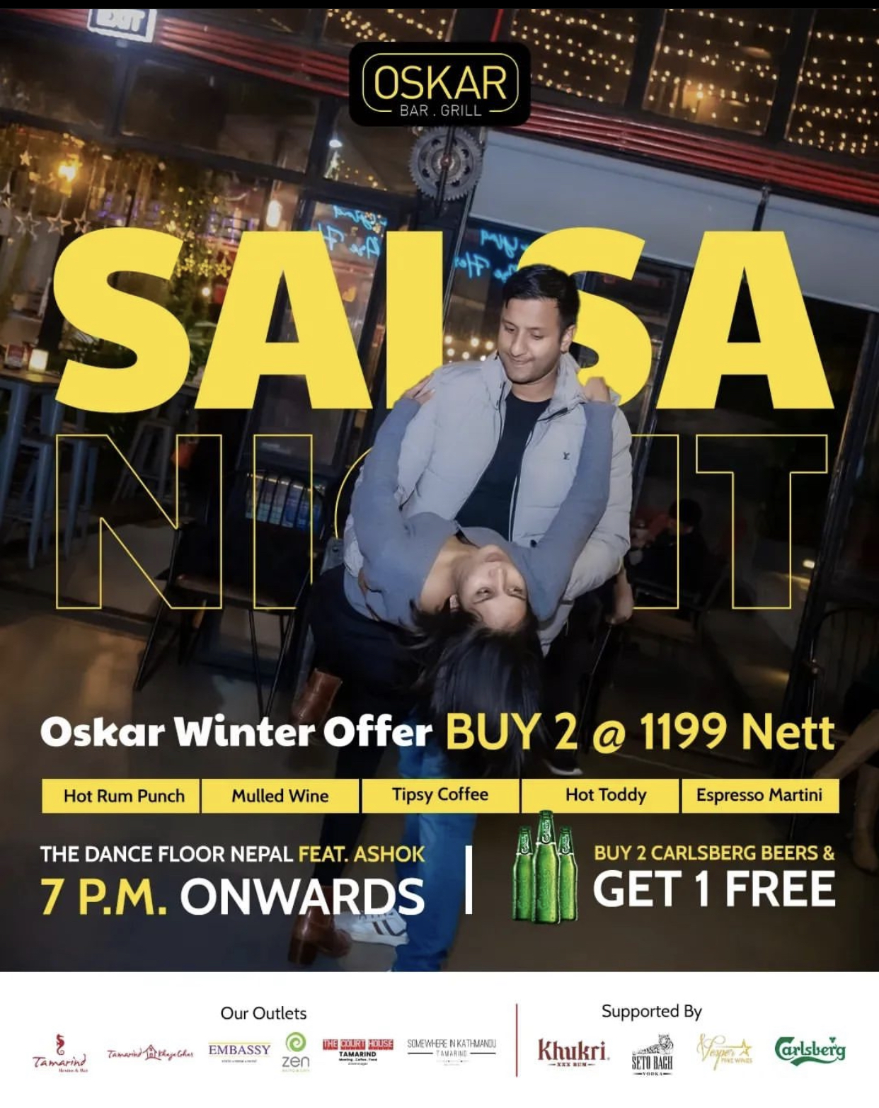 Salsa Night at Oscar Bar And Grill