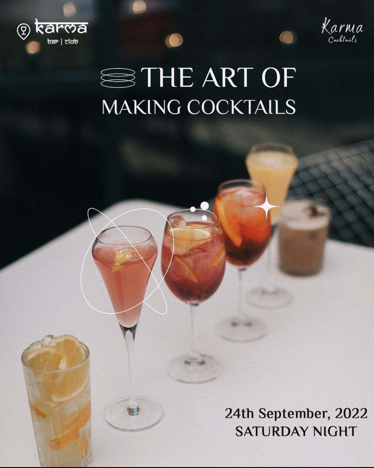 THE ART OF MAKING COCKTAILS