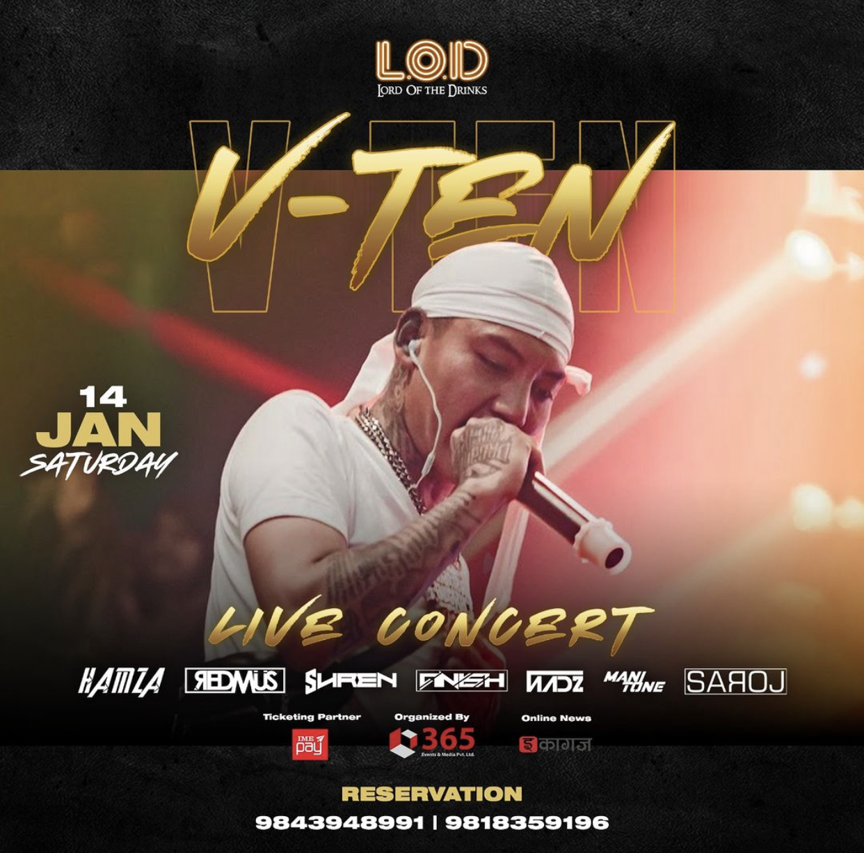 VTEN at LOD live concert. 